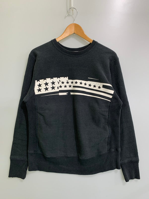 【中古品】【メンズ】 Ron Herman ロンハーマン × Champion チャンピオン 別注 コラボ REVERSE WEAVE CREWNECK SWEATSHIRT C8-G011 リバースウィーブ クルーネックスウェットシャツ トップス トレーナー 140-251209-kk-34-min サイズ：M カラー：チャコール系 万代Net店
