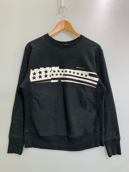 【中古品】【メンズ】 Ron Herman ロンハーマン × Champion チャンピオン 別注 コラボ REVERSE WEAVE CREWNECK SWEATSHIRT C8-G011 リバースウィーブ クルーネックスウェットシャツ トップス トレーナー 140-251209-kk-34-min サイズ：M カラー：チャコール系 万代Net店