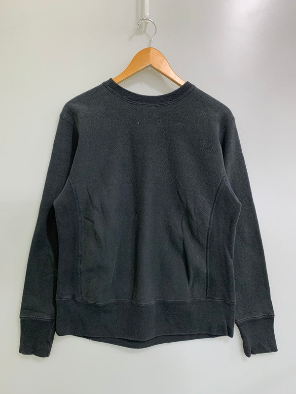 【中古品】【メンズ】 Ron Herman ロンハーマン × Champion チャンピオン 別注 コラボ REVERSE WEAVE CREWNECK SWEATSHIRT C8-G011 リバースウィーブ クルーネックスウェットシャツ トップス トレーナー 140-251209-kk-34-min サイズ：M カラー：チャコール系 万代Net店