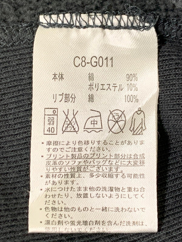 【中古品】【メンズ】 Ron Herman ロンハーマン × Champion チャンピオン 別注 コラボ REVERSE WEAVE CREWNECK SWEATSHIRT C8-G011 リバースウィーブ クルーネックスウェットシャツ トップス トレーナー 140-251209-kk-34-min サイズ：M カラー：チャコール系 万代Net店