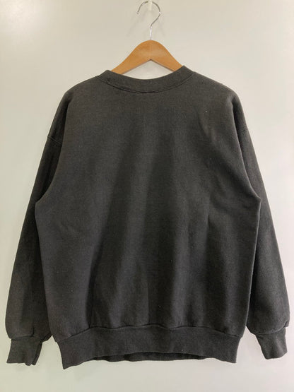 【現状渡し品】【メンズ】 THRASHER スラッシャー 90's DIAMOND LOGO REFLECTOR PRINT SWEAT 90年代 ダイアモンド ロゴ リフレクター プリント スウェット トップス トレーナー 142-251207-kk-09-min サイズ：M カラー：ブラック 万代Net店