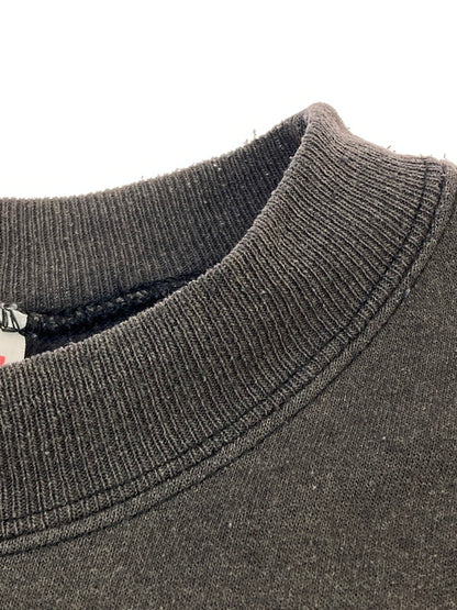 【現状渡し品】【メンズ】 THRASHER スラッシャー 90's DIAMOND LOGO REFLECTOR PRINT SWEAT 90年代 ダイアモンド ロゴ リフレクター プリント スウェット トップス トレーナー 142-251207-kk-09-min サイズ：M カラー：ブラック 万代Net店