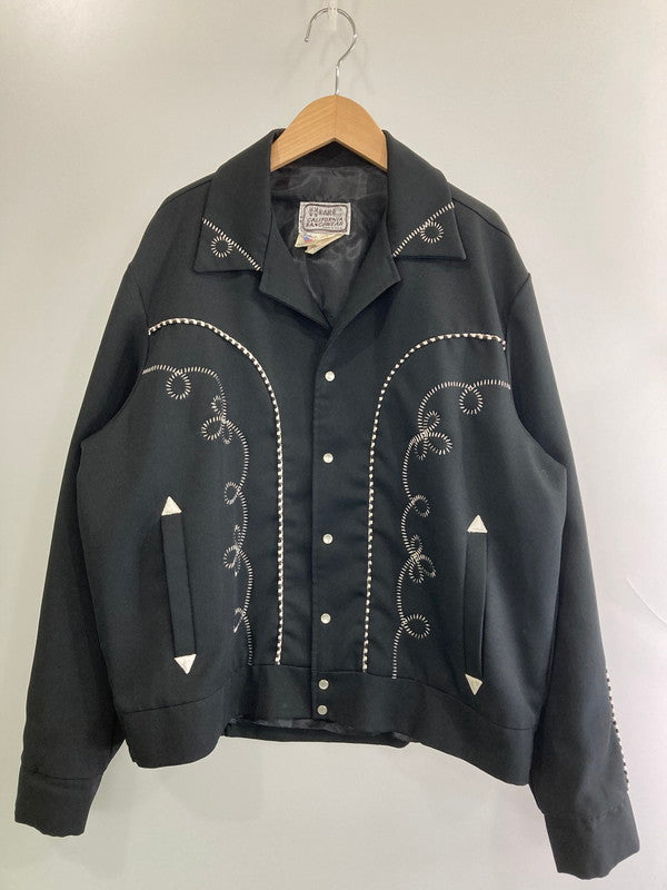 【中古品】【メンズ】 H BAR C エイチバーシー 60-70’s THE BOLERO WESTERN JACKET VINTAGE 60-70年代 ザ ボレロ ウエスタンジャケット ライトアウター 146-251207-kk-01-min サイズ：L カラー：ブラック 万代Net店