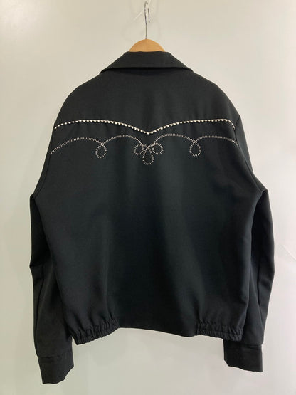 【中古品】【メンズ】 H BAR C エイチバーシー 60-70’s THE BOLERO WESTERN JACKET VINTAGE 60-70年代 ザ ボレロ ウエスタンジャケット ライトアウター 146-251207-kk-01-min サイズ：L カラー：ブラック 万代Net店