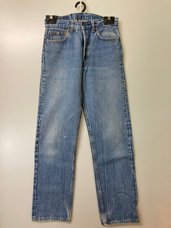 【中古品】【メンズ】 Levi's リーバイス 80's DENIM PANTS 501-0113 VINTAGE 80年代 デニムパンツ ボトムス ジーンズ ヴィンテージ ボタン裏刻印 524 157-251210-kk-19-min サイズ：30 カラー：ライトインディゴ 万代Net店