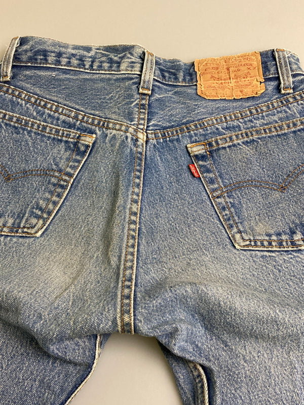 【中古品】【メンズ】 Levi's リーバイス 80's DENIM PANTS 501-0113 VINTAGE 80年代 デニムパンツ ボトムス ジーンズ ヴィンテージ ボタン裏刻印 524 157-251210-kk-19-min サイズ：30 カラー：ライトインディゴ 万代Net店