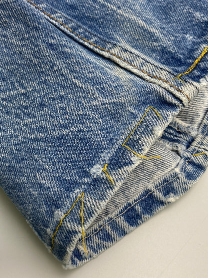 【中古品】【メンズ】 Levi's リーバイス 80's DENIM PANTS 501-0113 VINTAGE 80年代 デニムパンツ ボトムス ジーンズ ヴィンテージ ボタン裏刻印 524 157-251210-kk-19-min サイズ：30 カラー：ライトインディゴ 万代Net店