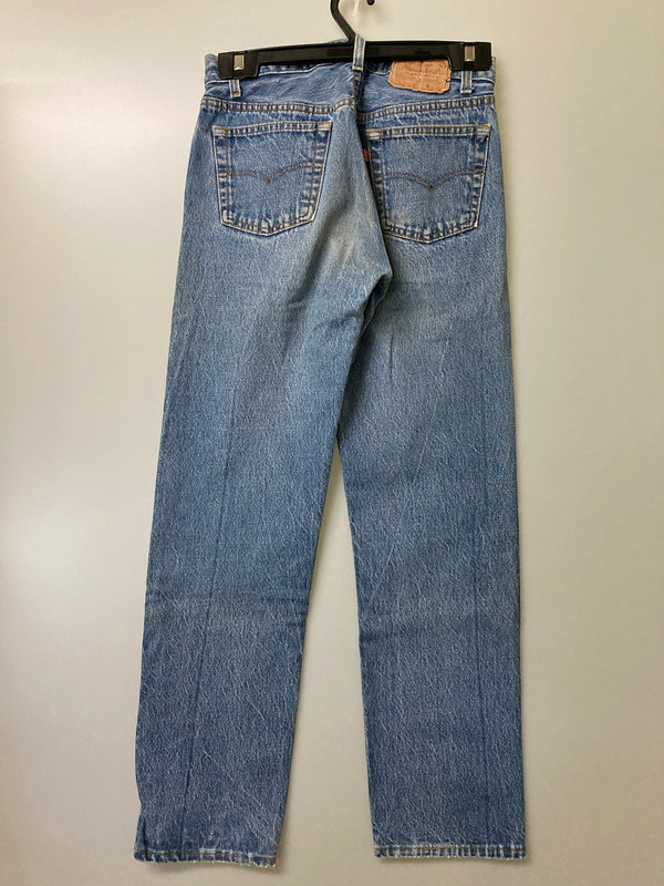 【中古品】【メンズ】 Levi's リーバイス 80's DENIM PANTS 501-0113 VINTAGE 80年代 デニムパンツ ボトムス ジーンズ ヴィンテージ ボタン裏刻印 524 157-251210-kk-19-min サイズ：30 カラー：ライトインディゴ 万代Net店