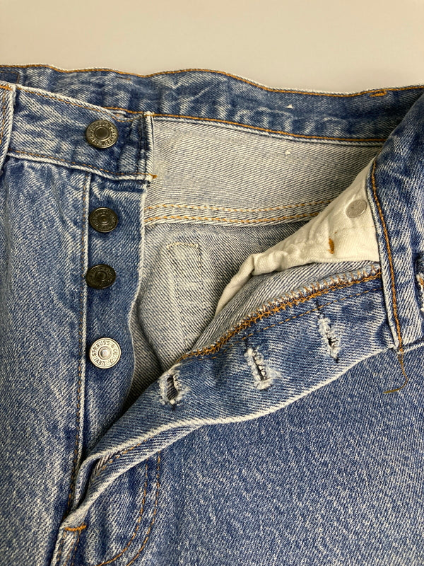 【中古品】【メンズ】 Levi's リーバイス 80's DENIM PANTS 501-0113 VINTAGE 80年代 デニムパンツ ボトムス ジーンズ ヴィンテージ ボタン裏刻印 524 157-251210-kk-19-min サイズ：30 カラー：ライトインディゴ 万代Net店