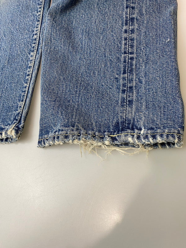 【現状渡し品】【メンズ】 Levi's リーバイス 60’s 501 DENIM PANTS VINTAGE 60年代 501 デニムパンツ ボトムス ジーンズ BIG E ボタン裏刻印 2 ヴィンテージ 157-251210-kk-60-min サイズ：表記なし 下記参照 カラー：ライトインディゴ 万代Net店