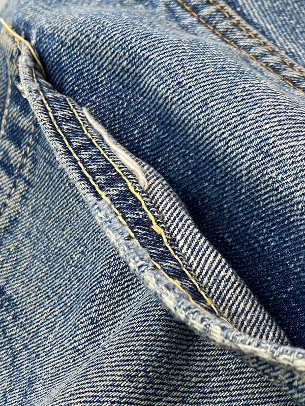 【現状渡し品】【メンズ】 Levi's リーバイス 60’s 501 DENIM PANTS VINTAGE 60年代 501 デニムパンツ ボトムス ジーンズ BIG E ボタン裏刻印 2 ヴィンテージ 157-251210-kk-60-min サイズ：表記なし 下記参照 カラー：ライトインディゴ 万代Net店