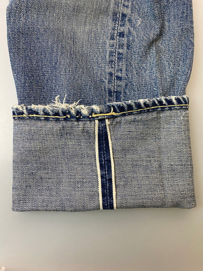 【現状渡し品】【メンズ】 Levi's リーバイス 60’s 501 DENIM PANTS VINTAGE 60年代 501 デニムパンツ ボトムス ジーンズ BIG E ボタン裏刻印 2 ヴィンテージ 157-251210-kk-60-min サイズ：表記なし 下記参照 カラー：ライトインディゴ 万代Net店