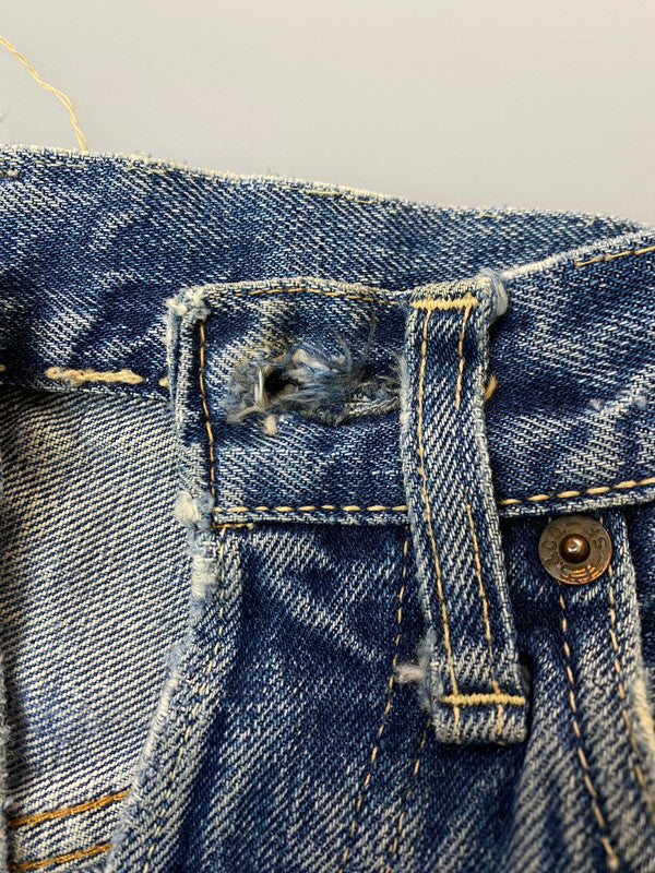 【現状渡し品】【メンズ】 Levi's リーバイス 60’s 501 DENIM PANTS VINTAGE 60年代 501 デニムパンツ ボトムス ジーンズ BIG E ボタン裏刻印 2 ヴィンテージ 157-251210-kk-60-min サイズ：表記なし 下記参照 カラー：ライトインディゴ 万代Net店
