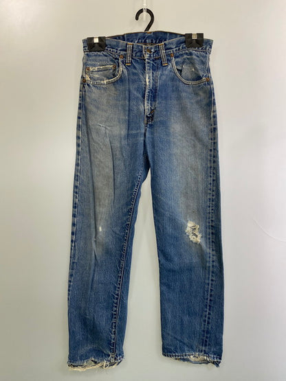 【現状渡し品】【メンズ】 Levi's リーバイス 60’s 505 DENIM PANTS VINTAGE 60年代 505 デニムパンツ ボトムス ジーンズ ボタン裏刻印 4 ヴィンテージ 157-251210-kk-57-min サイズ：表記なし 下記参照 カラー：ライトインディゴ 万代Net店