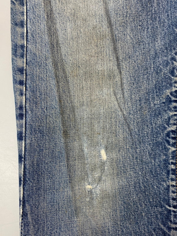 【現状渡し品】【メンズ】 Levi's リーバイス 60’s 505 DENIM PANTS VINTAGE 60年代 505 デニムパンツ ボトムス ジーンズ ボタン裏刻印 4 ヴィンテージ 157-251210-kk-57-min サイズ：表記なし 下記参照 カラー：ライトインディゴ 万代Net店