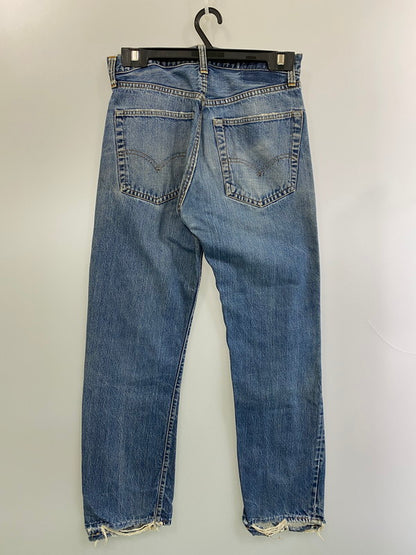 【現状渡し品】【メンズ】 Levi's リーバイス 60’s 505 DENIM PANTS VINTAGE 60年代 505 デニムパンツ ボトムス ジーンズ ボタン裏刻印 4 ヴィンテージ 157-251210-kk-57-min サイズ：表記なし 下記参照 カラー：ライトインディゴ 万代Net店