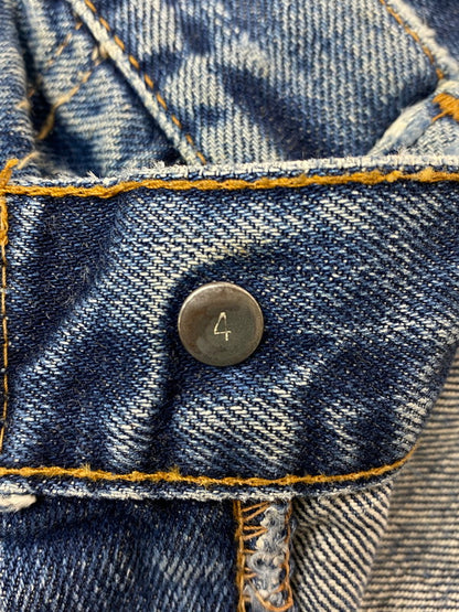 【現状渡し品】【メンズ】 Levi's リーバイス 60’s 505 DENIM PANTS VINTAGE 60年代 505 デニムパンツ ボトムス ジーンズ ボタン裏刻印 4 ヴィンテージ 157-251210-kk-57-min サイズ：表記なし 下記参照 カラー：ライトインディゴ 万代Net店
