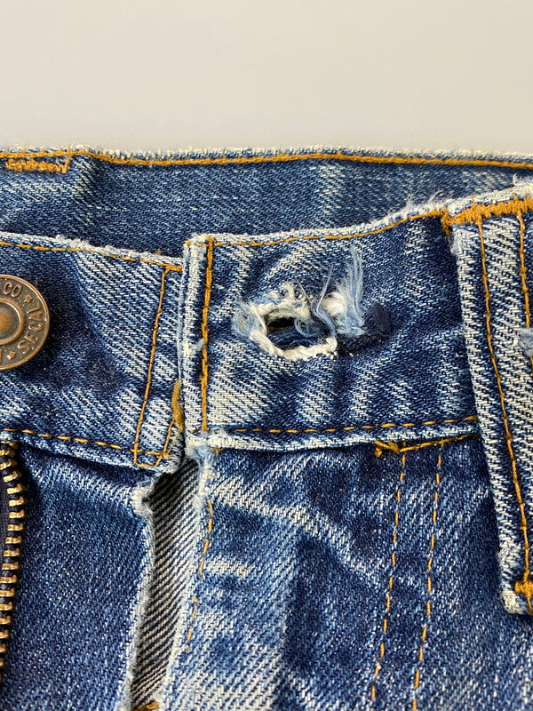 【現状渡し品】【メンズ】 Levi's リーバイス 60’s 505 DENIM PANTS VINTAGE 60年代 505 デニムパンツ ボトムス ジーンズ ボタン裏刻印 4 ヴィンテージ 157-251210-kk-57-min サイズ：表記なし 下記参照 カラー：ライトインディゴ 万代Net店