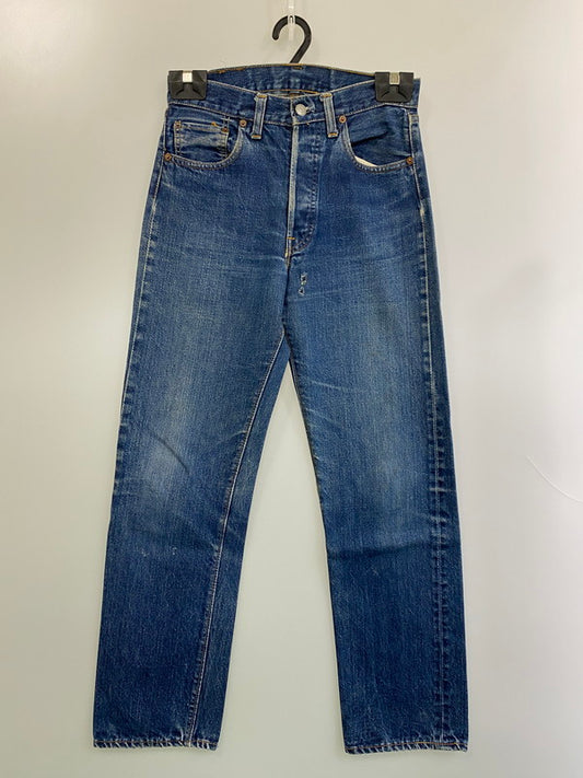 【現状渡し品】【メンズ】 Levi's リーバイス 70’s 501 DENIM PANTS VINTAGE 70年代 501 デニムパンツ ボトムス ジーンズ 66前期 ボタン裏刻印 6 ヴィンテージ 157-251210-kk-56-min サイズ：表記なし 下記参照 カラー：インディゴ 万代Net店