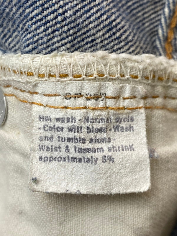 【現状渡し品】【メンズ】 Levi's リーバイス 70’s 501 DENIM PANTS VINTAGE 70年代 501 デニムパンツ ボトムス ジーンズ 66前期 ボタン裏刻印 6 ヴィンテージ 157-251210-kk-56-min サイズ：表記なし 下記参照 カラー：インディゴ 万代Net店