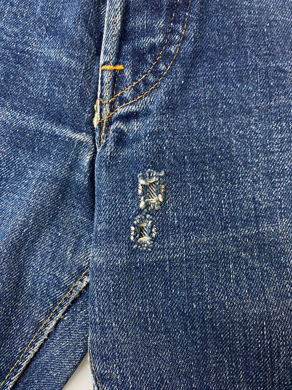 【現状渡し品】【メンズ】 Levi's リーバイス 70’s 501 DENIM PANTS VINTAGE 70年代 501 デニムパンツ ボトムス ジーンズ 66前期 ボタン裏刻印 6 ヴィンテージ 157-251210-kk-56-min サイズ：表記なし 下記参照 カラー：インディゴ 万代Net店