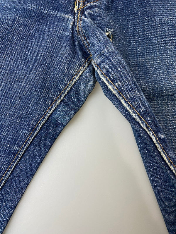 【現状渡し品】【メンズ】 Levi's リーバイス 70’s 501 DENIM PANTS VINTAGE 70年代 501 デニムパンツ ボトムス ジーンズ 66前期 ボタン裏刻印 6 ヴィンテージ 157-251210-kk-56-min サイズ：表記なし 下記参照 カラー：インディゴ 万代Net店