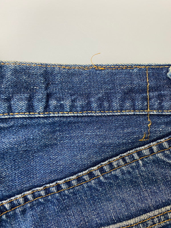 【現状渡し品】【メンズ】 Levi's リーバイス 70’s 501 DENIM PANTS VINTAGE 70年代 501 デニムパンツ ボトムス ジーンズ 66前期 ボタン裏刻印 6 ヴィンテージ 157-251210-kk-56-min サイズ：表記なし 下記参照 カラー：インディゴ 万代Net店