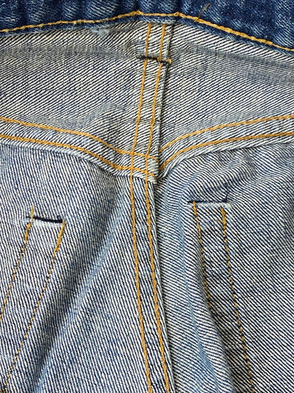 【現状渡し品】【メンズ】 Levi's リーバイス 70’s 501 DENIM PANTS VINTAGE 70年代 501 デニムパンツ ボトムス ジーンズ 66前期 ボタン裏刻印 6 ヴィンテージ 157-251210-kk-56-min サイズ：表記なし 下記参照 カラー：インディゴ 万代Net店