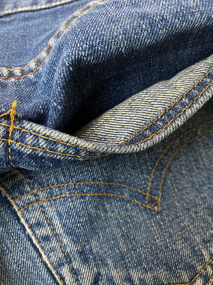 【現状渡し品】【メンズ】 Levi's リーバイス 70’s 501 DENIM PANTS VINTAGE 70年代 501 デニムパンツ ボトムス ジーンズ 66前期 ボタン裏刻印 6 ヴィンテージ 157-251210-kk-56-min サイズ：表記なし 下記参照 カラー：インディゴ 万代Net店