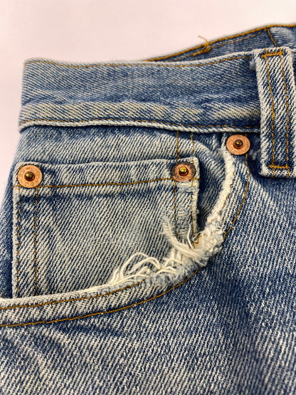 【中古品】【メンズ】 Levi's リーバイス 90S 501 ボタン裏刻印 552 DENIM PANTS 90年代 デニム パンツ メンズ ボトムス ヴィンテージ ジーンズ 157-260322-em-34-min サイズ：30×36 カラー：インディゴブルー 万代Net店