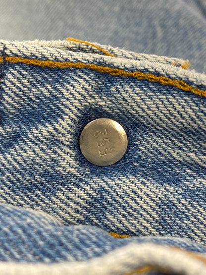 【中古品】【メンズ】 Levi's リーバイス 90S 501 ボタン裏刻印 552 DENIM PANTS 90年代 デニム パンツ メンズ ボトムス ヴィンテージ ジーンズ 157-260322-em-34-min サイズ：30×36 カラー：インディゴブルー 万代Net店