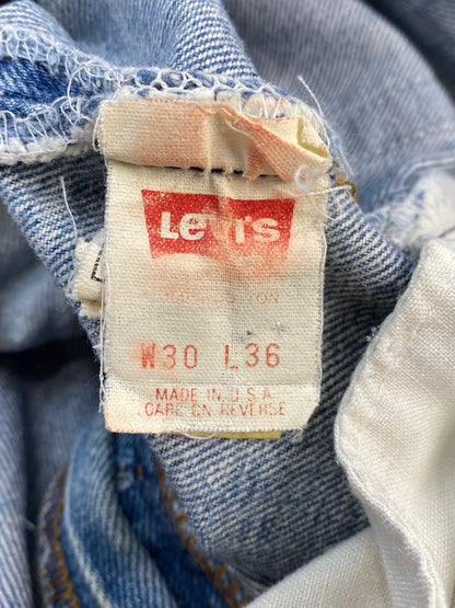 【中古品】【メンズ】 Levi's リーバイス 90S 501 ボタン裏刻印 552 DENIM PANTS 90年代 デニム パンツ メンズ ボトムス ヴィンテージ ジーンズ 157-260322-em-34-min サイズ：30×36 カラー：インディゴブルー 万代Net店