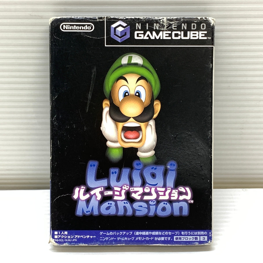 【現状渡し品】 GC ルイージマンション ニンテンドー ゲームキューブ ゲームソフト レトロゲーム 023-260606-em-11-min 万代Net店