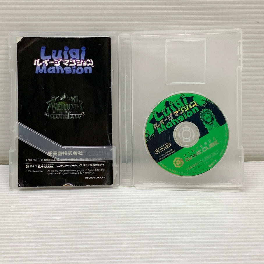 【現状渡し品】 GC ルイージマンション ニンテンドー ゲームキューブ ゲームソフト レトロゲーム 023-260606-em-11-min 万代Net店
