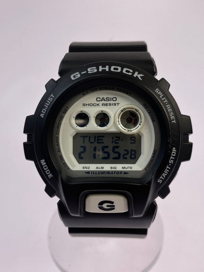 【中古品】【メンズ】 CASIO カシオ G-SHOCK X6900 SERIES DIGITAL GD-X6900 デジタル クオーツ腕時計 196-251212-yn-09-min カラー：ブラック/ホワイト 万代Net店