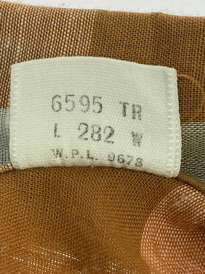 【中古品】【メンズ】 ARROW アロー 60's L/S OPEN COLLAR CHECK SHIRT VINTAGE 60年代 ロングスリーブ オープンカラー チェックシャツ 長袖 トップス ヴィンテージ 146-251207-kk-14-min サイズ：M カラー：ブラウン 万代Net店