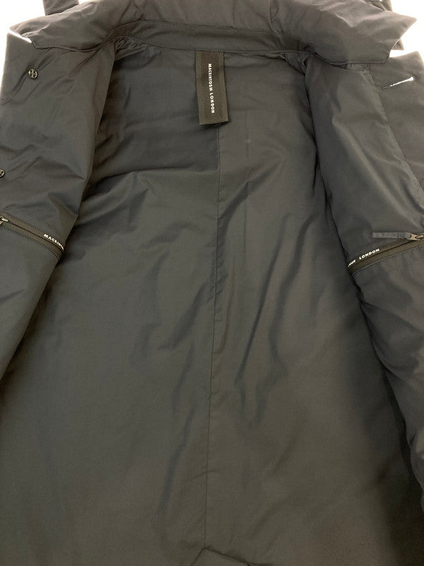 【中古品】【メンズ】 MACKINTOSH LONDON マッキントッシュ ロンドン HOODED SOUTIEN COLLAR COAT G1C50-434-28 フーデッド ステンカラーコート アウター 141-251207-kk-04-min サイズ：38 カラー：ネイビー 万代Net店
