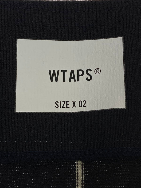 【中古品】【メンズ】 WTAPS ダブルタップス 25SS LEAGUE/SS/COTTON 251ATDT-CSM26 リーグ ショートスリーブ コットン 半袖シャツ トップス ベースボールシャツ 142-251207-kk-07-min サイズ：2 カラー：ネイビー 万代Net店