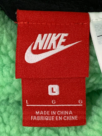 【中古品】【メンズ】 NIKE ナイキ AS M NSW VW SWSH FULL ZIP JKT BQ6546-350 スウォッシュ フルジップジャケット アウター リバーシブル フリースジャケット 148-251209-kk-32-min サイズ：L カラー：ブラック 万代Net店