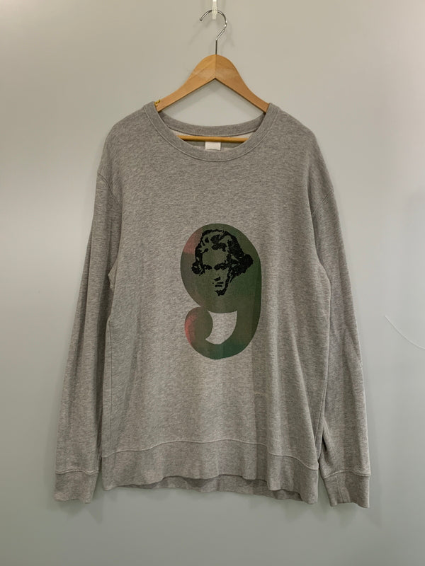 【中古品】【メンズ】 USED BEETHOVEN SYMPHONY 9 ベートーヴェン シンフォニー SWEATSHIRT スウェット 146-260714-ta-17-min サイズ：サイズ不明 カラー：グレー系 万代Net店