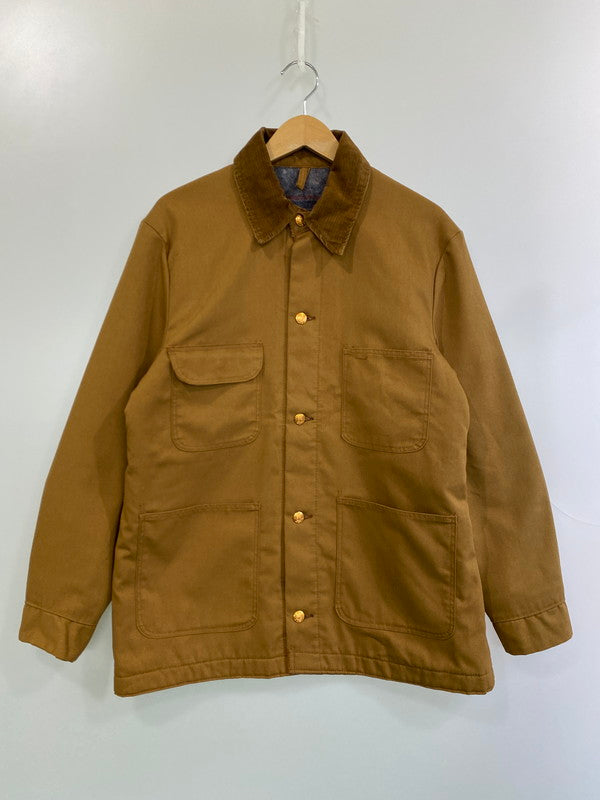 【中古品】【メンズ】 Wrangler ラングラー 70's DUCK BLANKET COVERALL JACKET VINTAGE 70年代 ダック ブランケット カバーオール ジャケット アウター ヴィンテージ 146-251210-kk-51-min サイズ：38 カラー：ライトブラウン 万代Net店