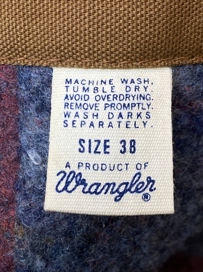 【中古品】【メンズ】 Wrangler ラングラー 70's DUCK BLANKET COVERALL JACKET VINTAGE 70年代 ダック ブランケット カバーオール ジャケット アウター ヴィンテージ 146-251210-kk-51-min サイズ：38 カラー：ライトブラウン 万代Net店