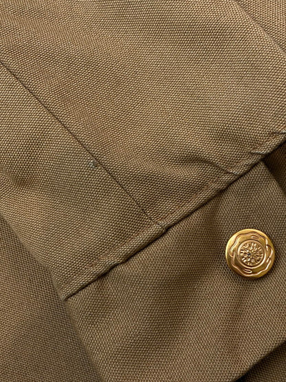 【中古品】【メンズ】 Wrangler ラングラー 70's DUCK BLANKET COVERALL JACKET VINTAGE 70年代 ダック ブランケット カバーオール ジャケット アウター ヴィンテージ 146-251210-kk-51-min サイズ：38 カラー：ライトブラウン 万代Net店