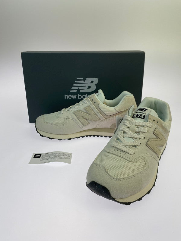 【未使用品】【メンズ】 NEW BALANCE ニューバランス U574WO2 ローカット スニーカー 靴 163-251209-kk-09-min カラー：Beige with off white 万代Net店
