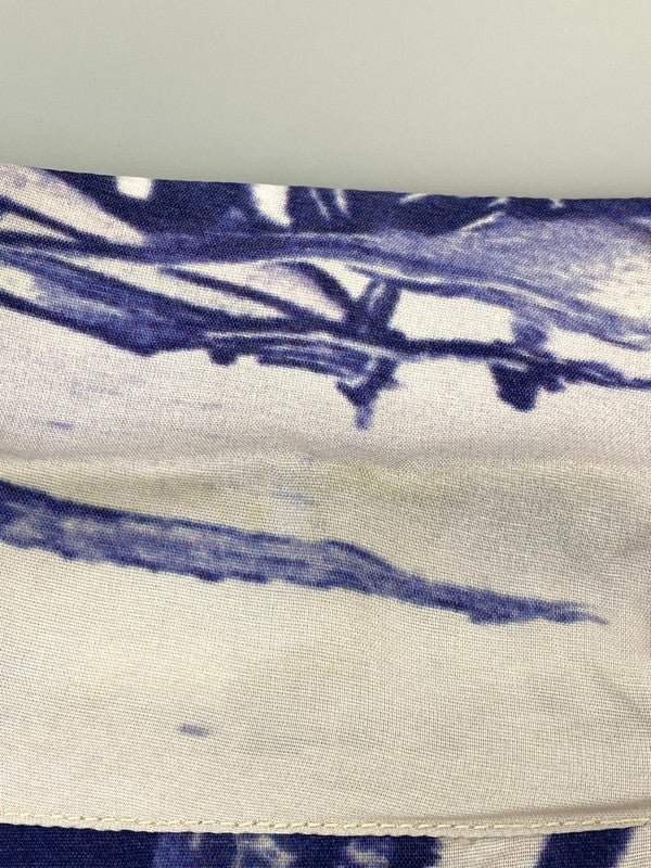 【中古品】【メンズ】 WAREHOUSE ウェアハウス LAND OF ALOHA ALOHA SHIRT ランド オブ アロハ アロハシャツ メンズ 半袖シャツ ショートスリーブ 145-260721-hu-48-min サイズ：M カラー：ブルー/ホワイト 万代Net店