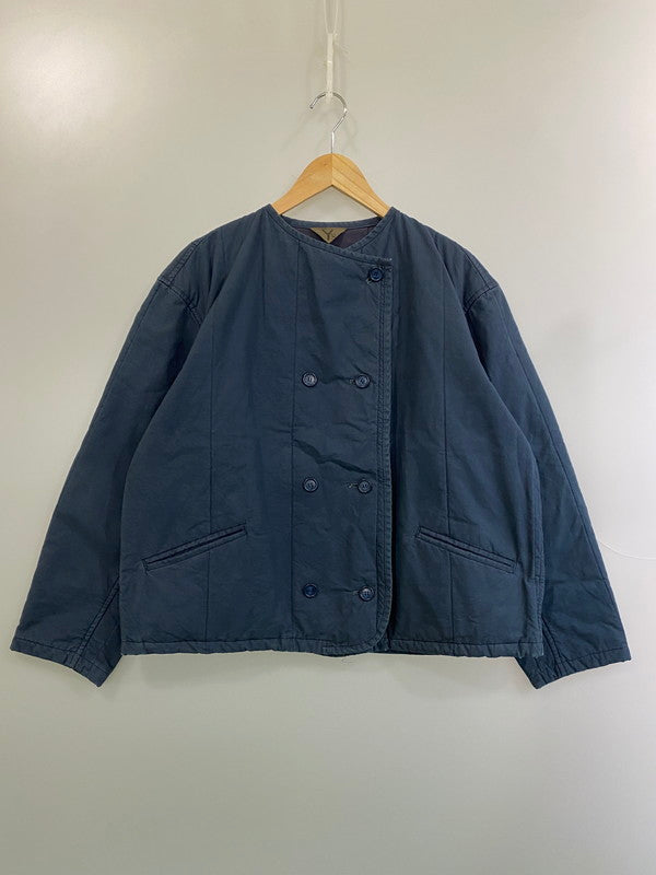 【中古品】【メンズ】 Y's ワイズ 80's NOCOLLAR JACKET VINTAGE 80年代 ノーカラージャケット アウター ヴィンテージ 140-251210-kk-54-min サイズ：表記消え 下記参照 カラー：ネイビー 万代Net店