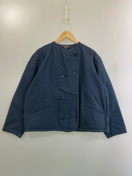 【中古品】【メンズ】 Y's ワイズ 80's NOCOLLAR JACKET VINTAGE 80年代 ノーカラージャケット アウター ヴィンテージ 140-251210-kk-54-min サイズ：表記消え 下記参照 カラー：ネイビー 万代Net店