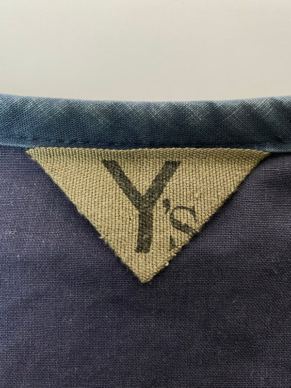 【中古品】【メンズ】 Y's ワイズ 80's NOCOLLAR JACKET VINTAGE 80年代 ノーカラージャケット アウター ヴィンテージ 140-251210-kk-54-min サイズ：表記消え 下記参照 カラー：ネイビー 万代Net店