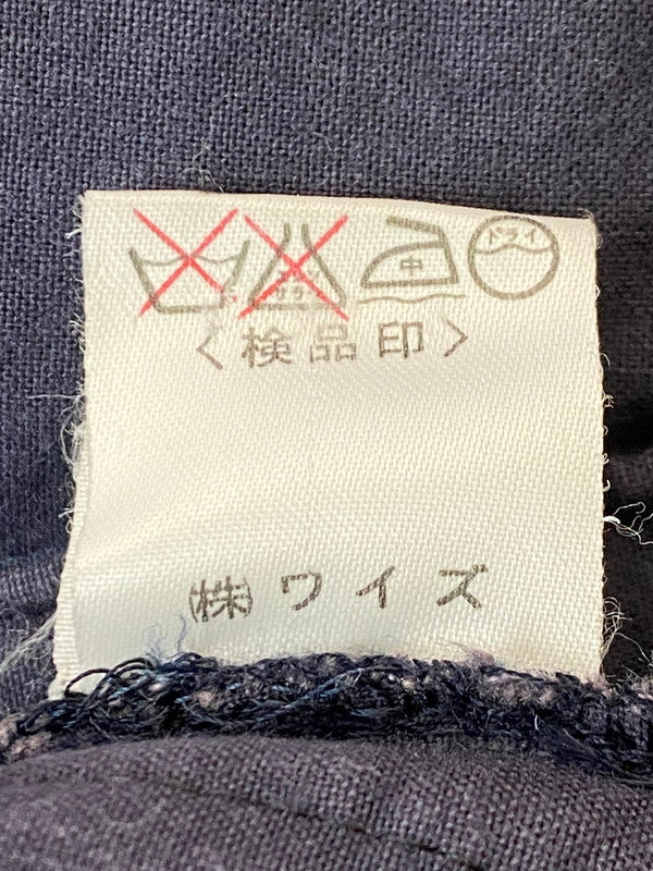 【中古品】【メンズ】 Y's ワイズ 80's NOCOLLAR JACKET VINTAGE 80年代 ノーカラージャケット アウター ヴィンテージ 140-251210-kk-54-min サイズ：表記消え 下記参照 カラー：ネイビー 万代Net店