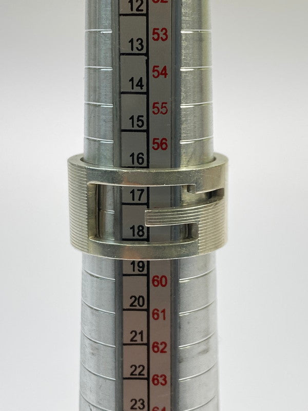 【中古品】【メンズ/レディース】 GUCCI グッチ ブランデッドGリング 指輪 シルバー 925 アクセサリー 182-251212-em-31-min カラー：シルバー 万代Net店